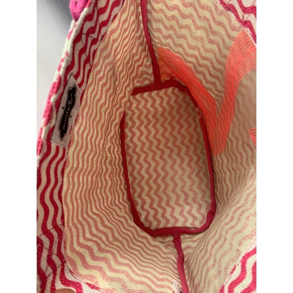 MudPie Women's Flamingo Large Bag - Picture 7 of 8